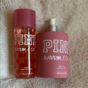 PINK Warm and Cozy Set